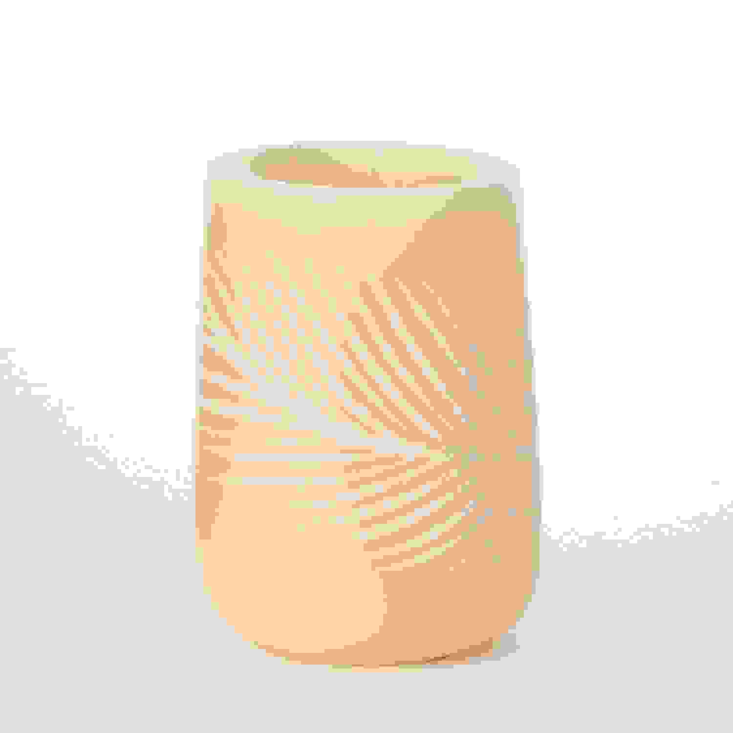 SCENTED SAND PALM LEAF CANDLE
