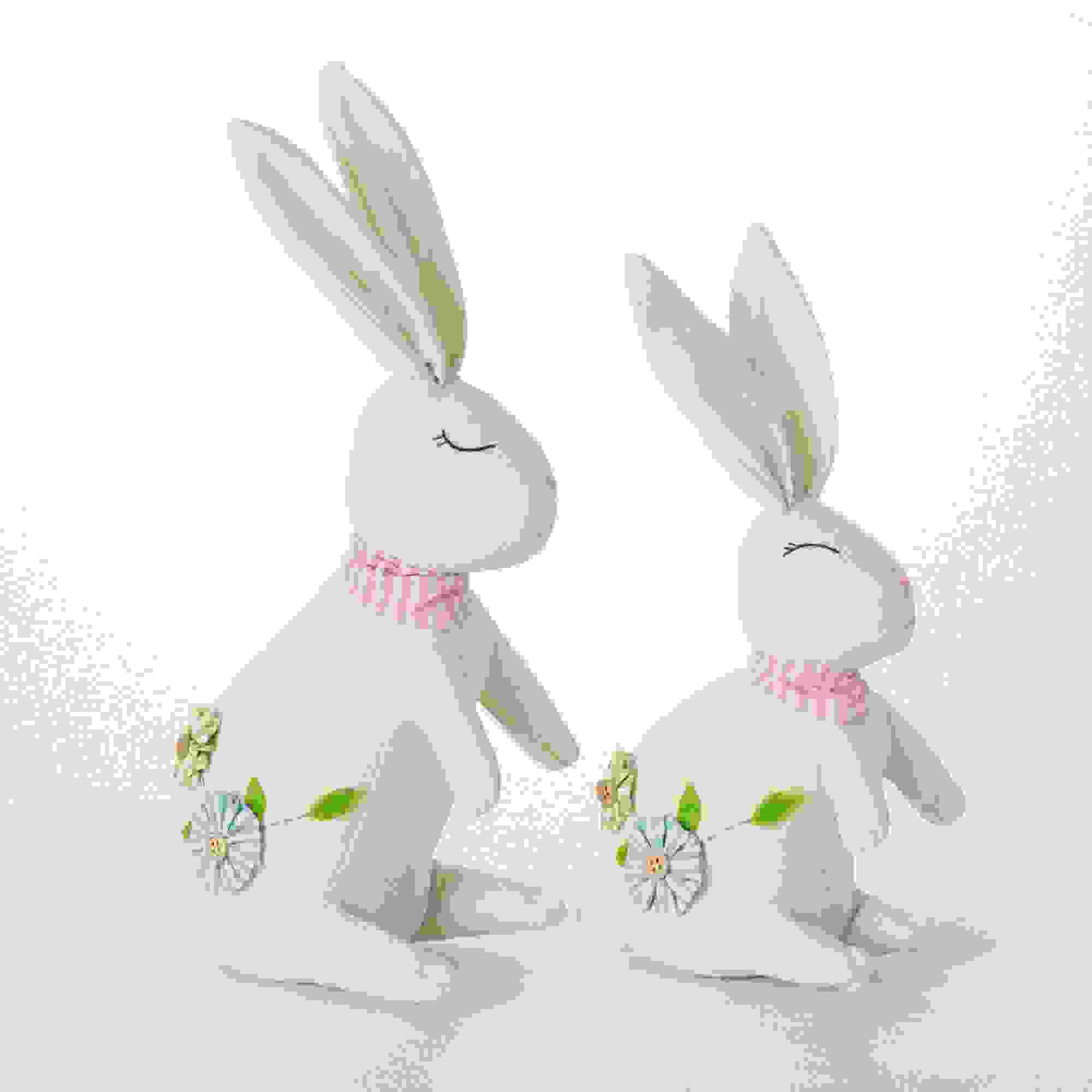 RESTING BUNNY CHARACTERS