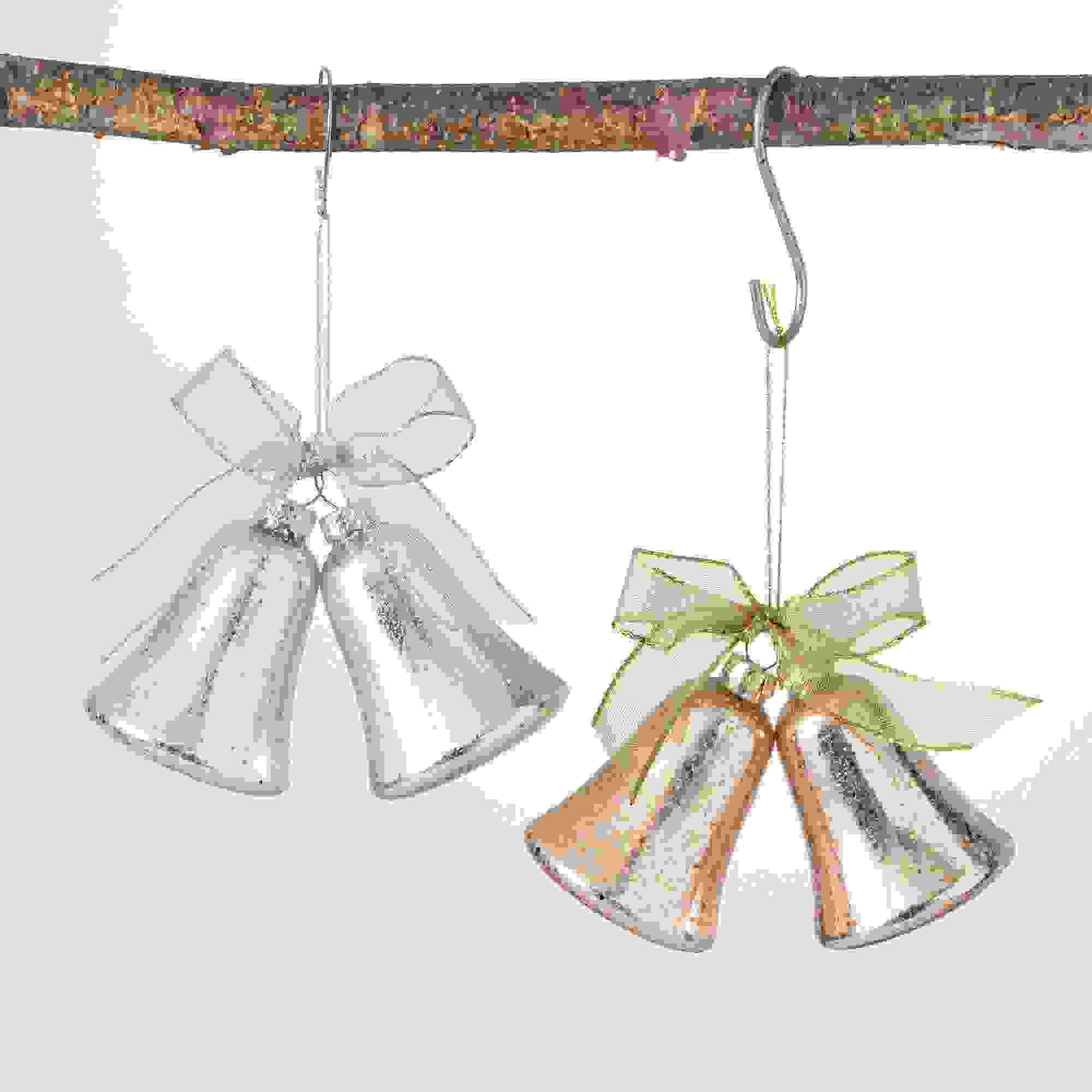 CHRISTMAS CHEER BELL ORNAMENTS