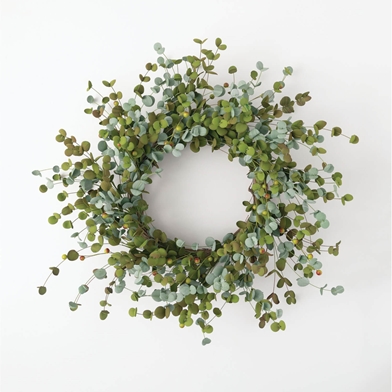 MINI EUCALYPTUS BERRY WREATH