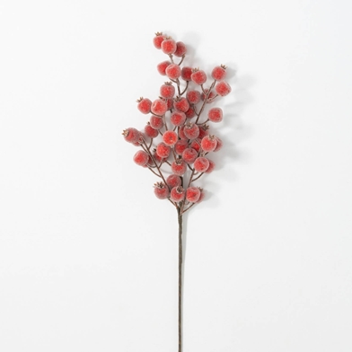 34 Red Berry Stems – Florist Wreath Supply