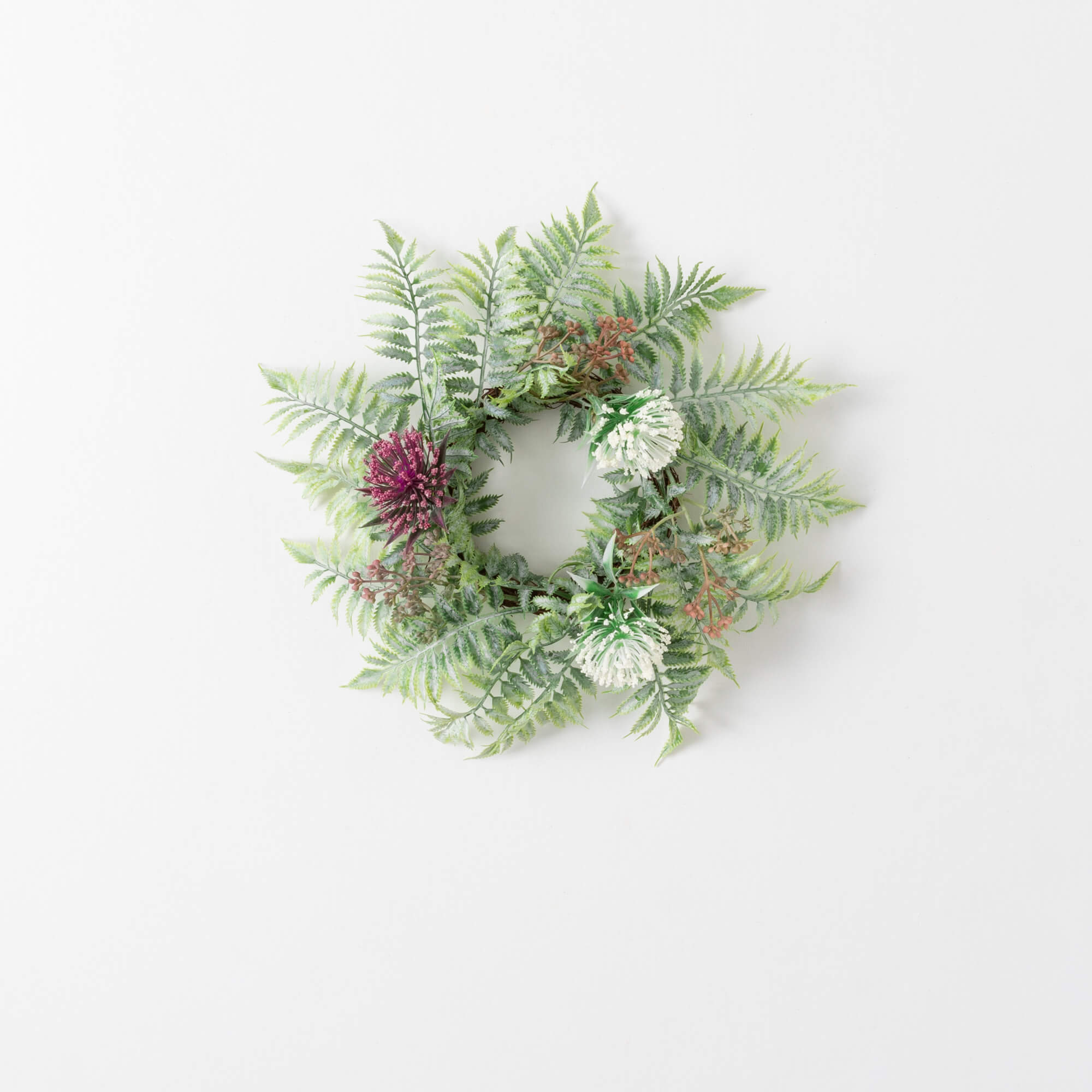 4.5" MIXED GREENERY RING