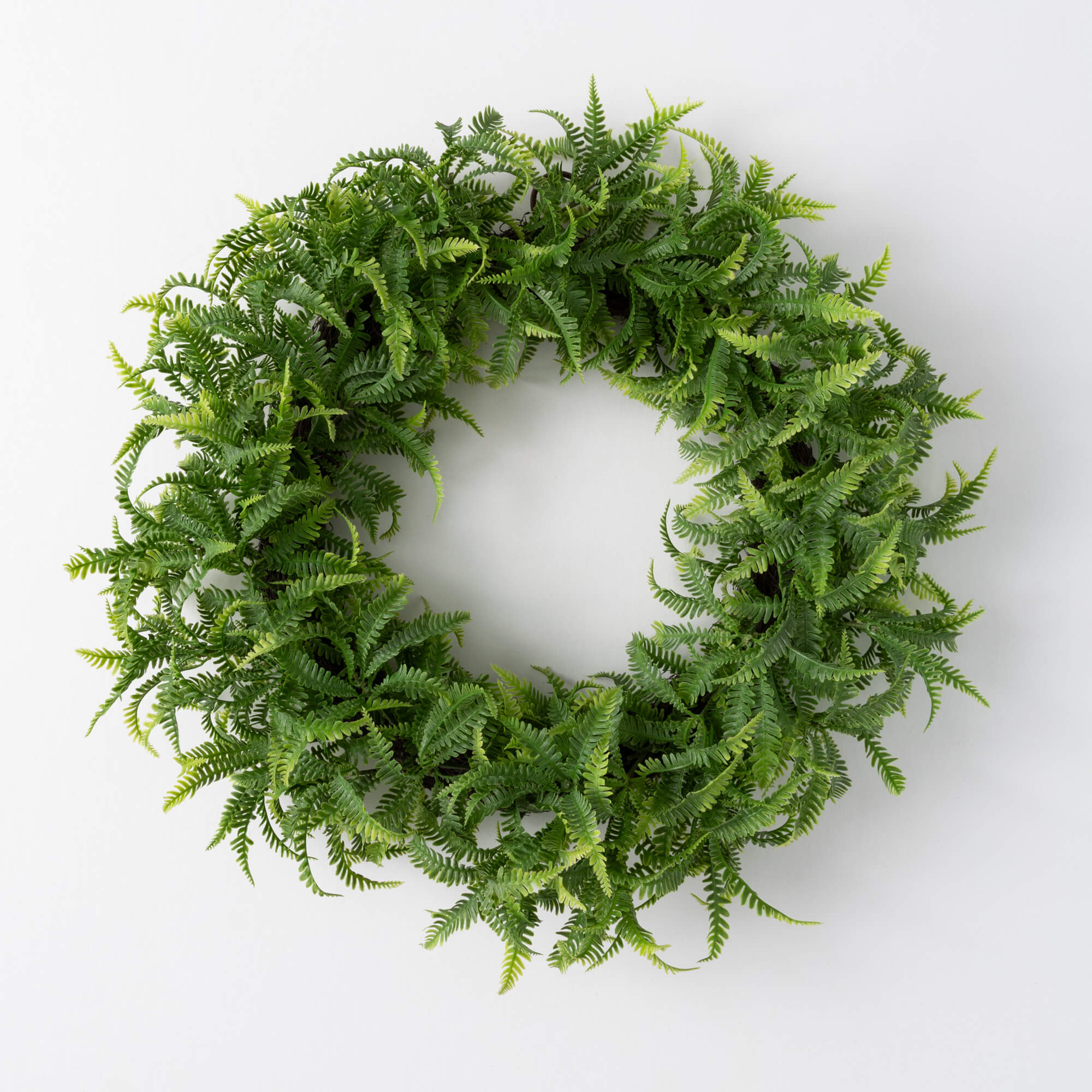 CURLY FERN WREATH