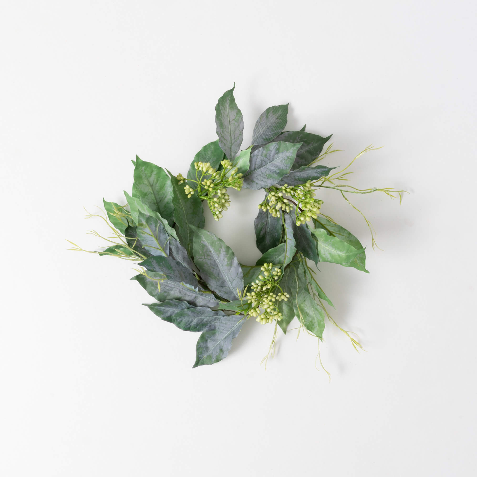 6.5" MIXED LEAF RING