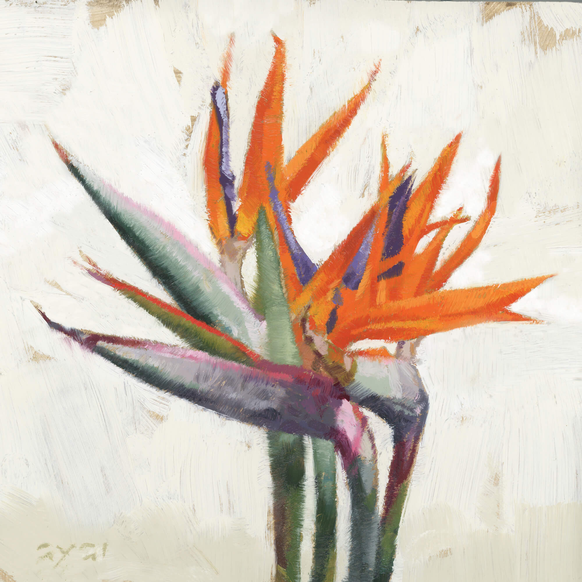 BIRD OF PARADISE WALL ART