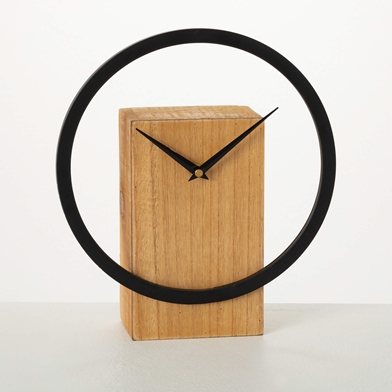 ULTRA-MODERN RING CLOCK