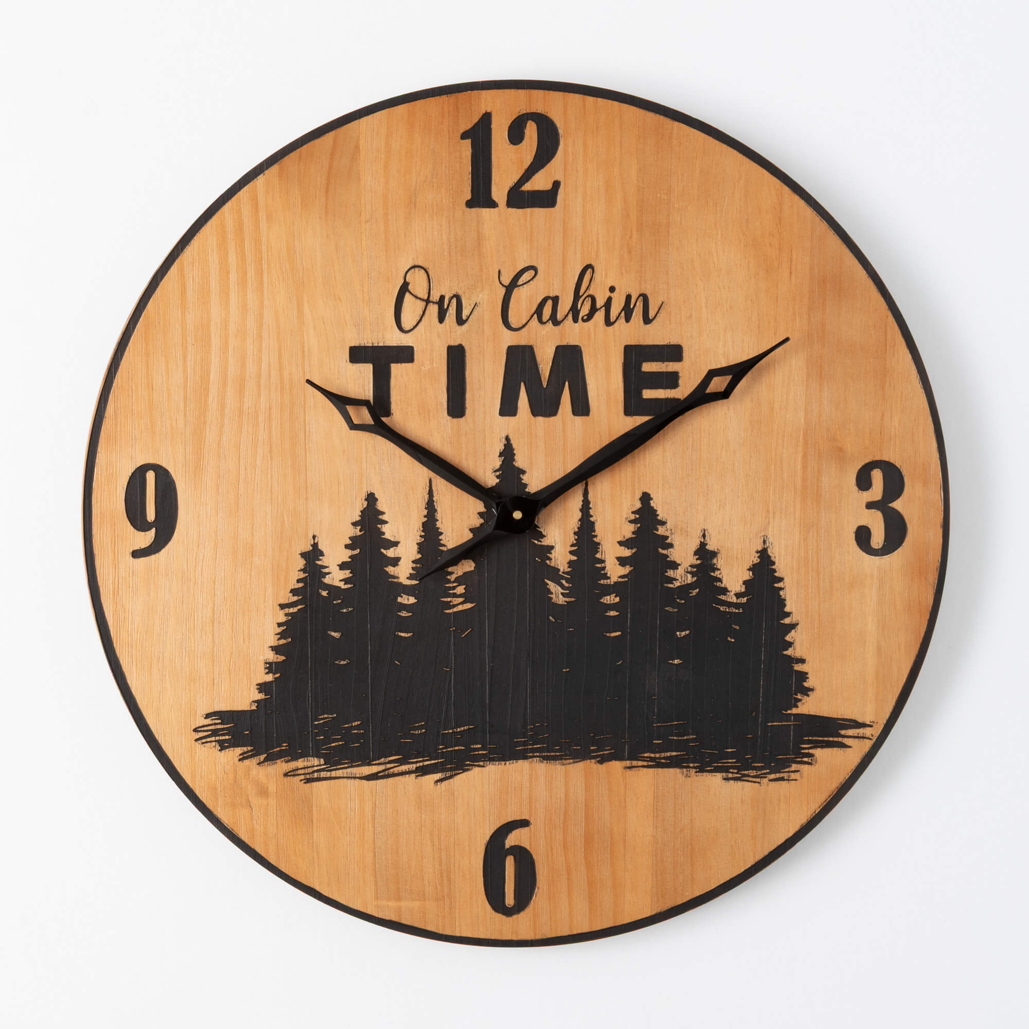 ON CABIN TIME CLOCK