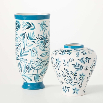 MEDITERRANEAN STYLE VASE SET