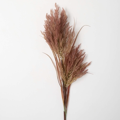 FAUX DRIED BURGUNDY REED STEM