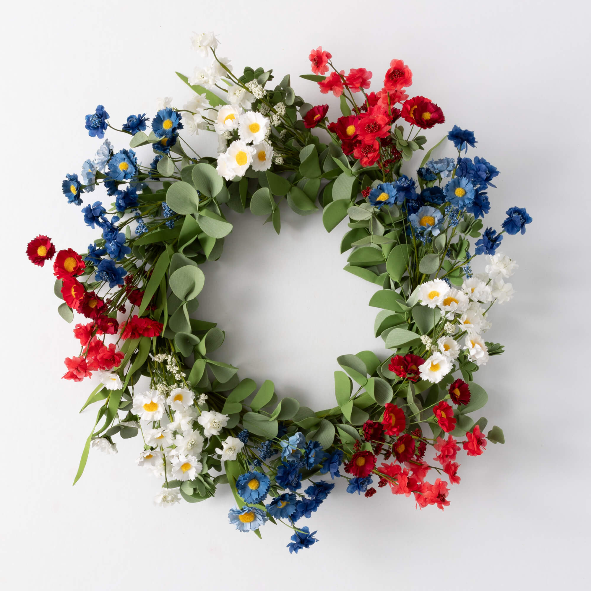 DAISY WILD FLOWER WREATH