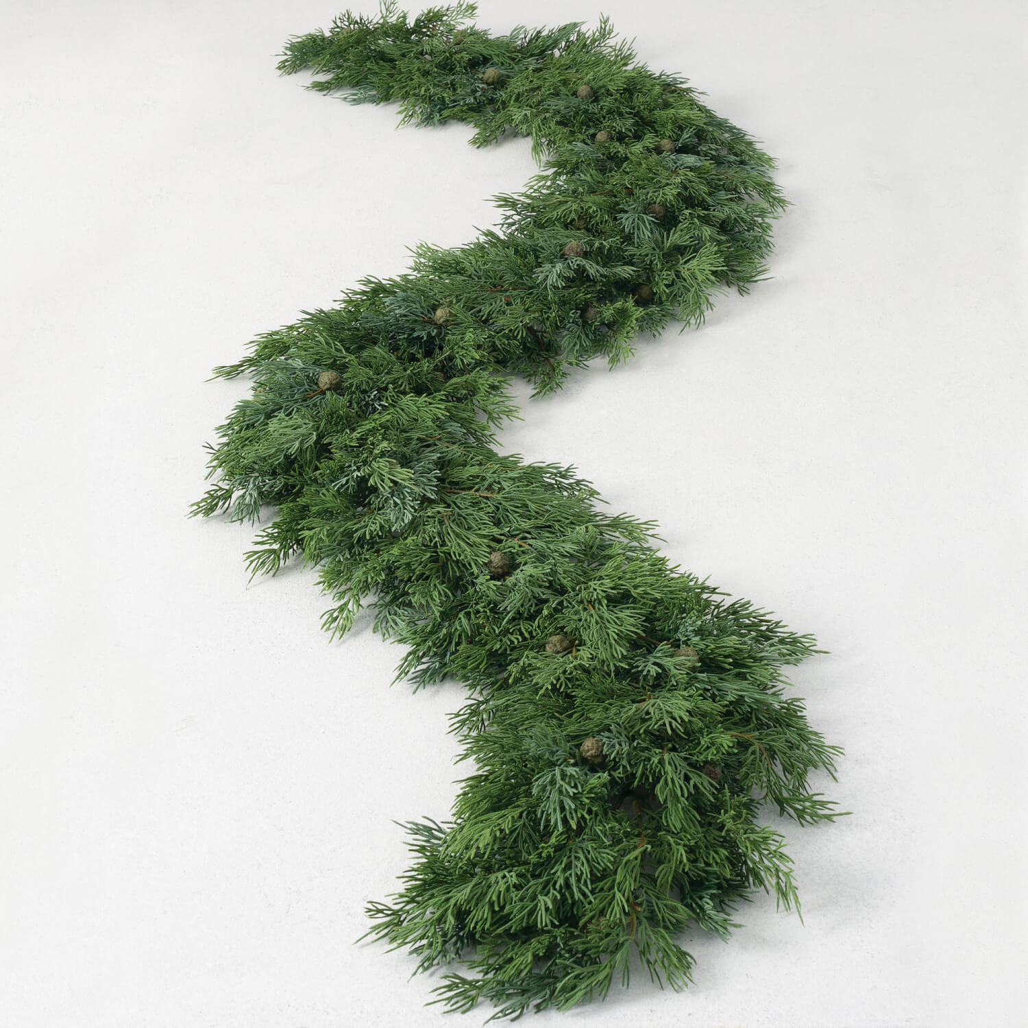 Faux Cedar Twig Garland