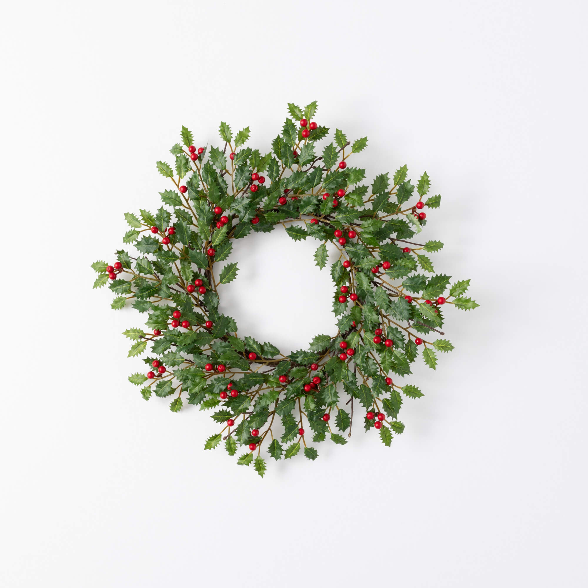 6.5" HOLLY BERRY RING