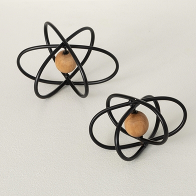 MODERN ATOMIC-SHAPED OBJECTS