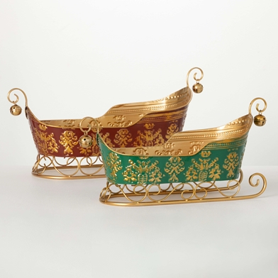 REGAL METAL SLEIGH CONTAINERS