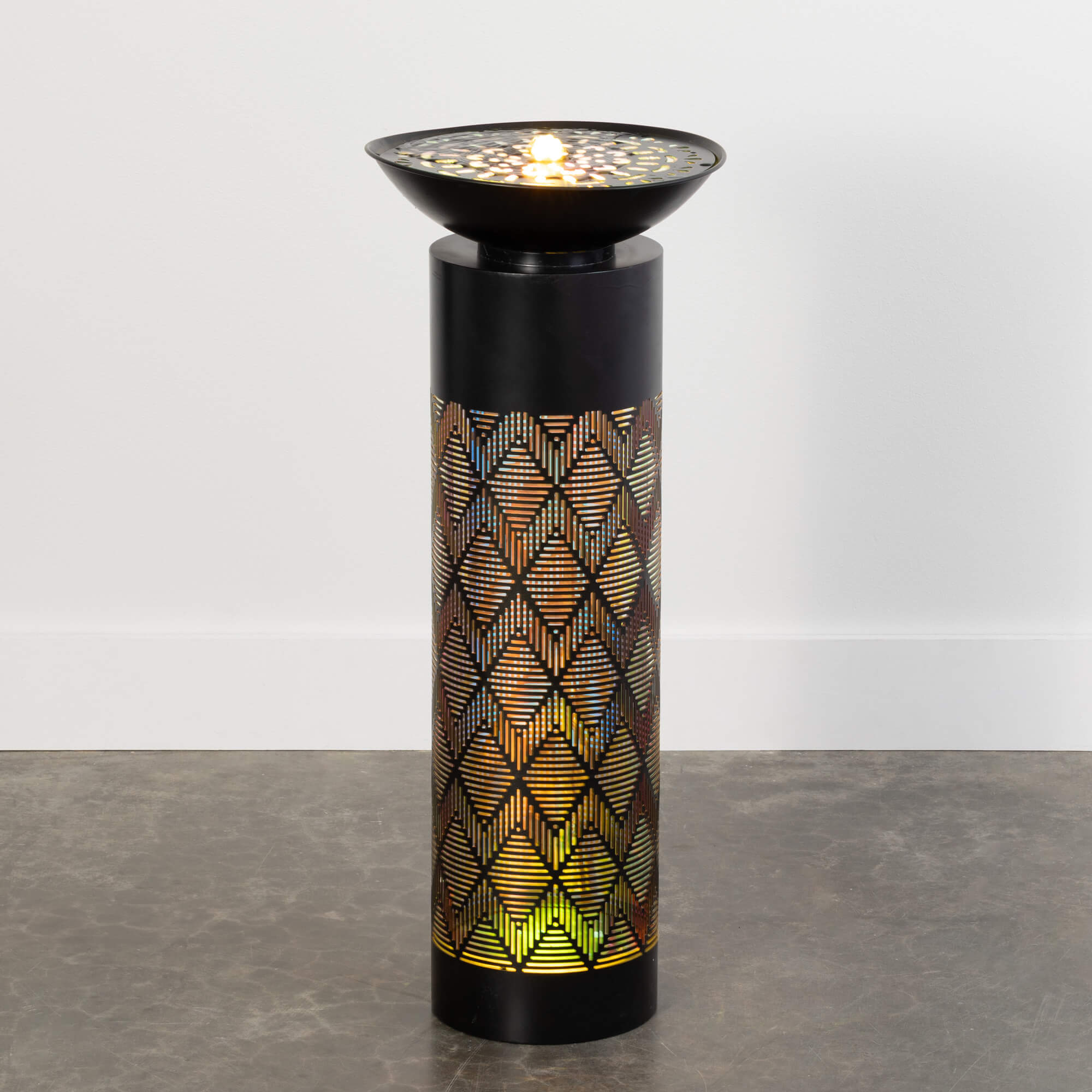 LED LASER CUT FOUNTAIN