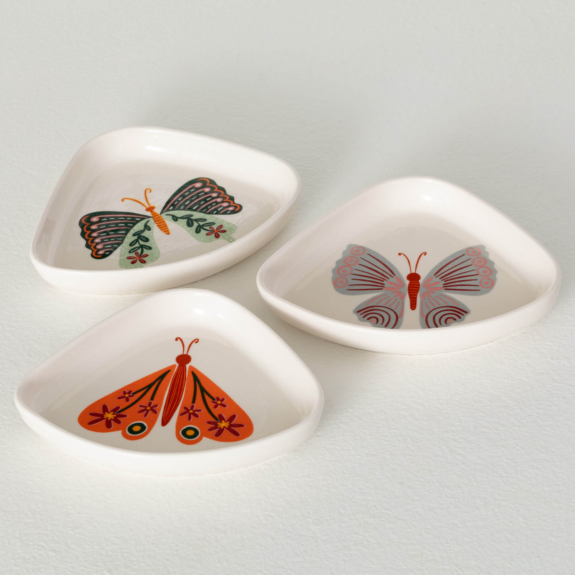 BUTTERFLY TRINKET DISH Set 3