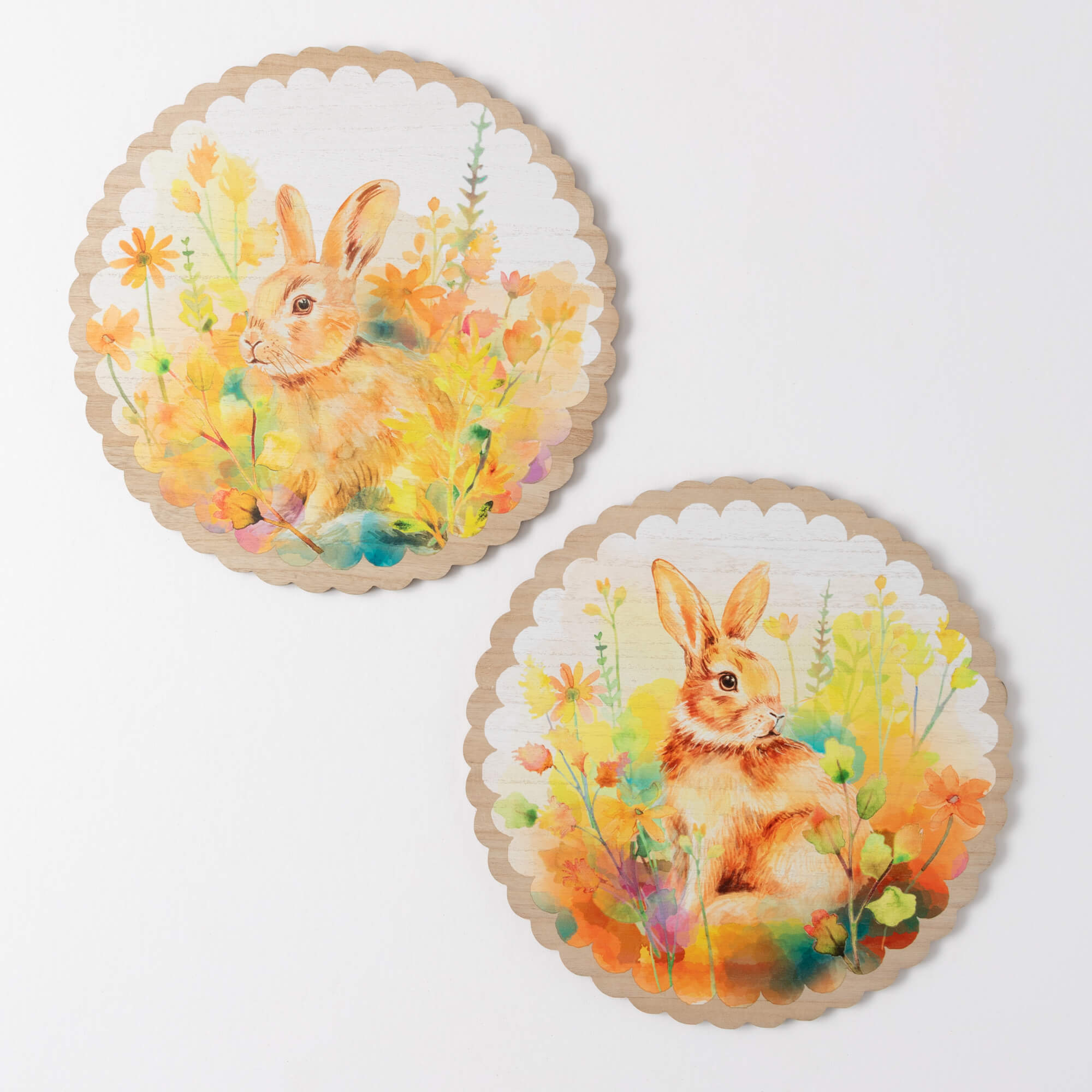 BUNNY WALL DECOR Set 2