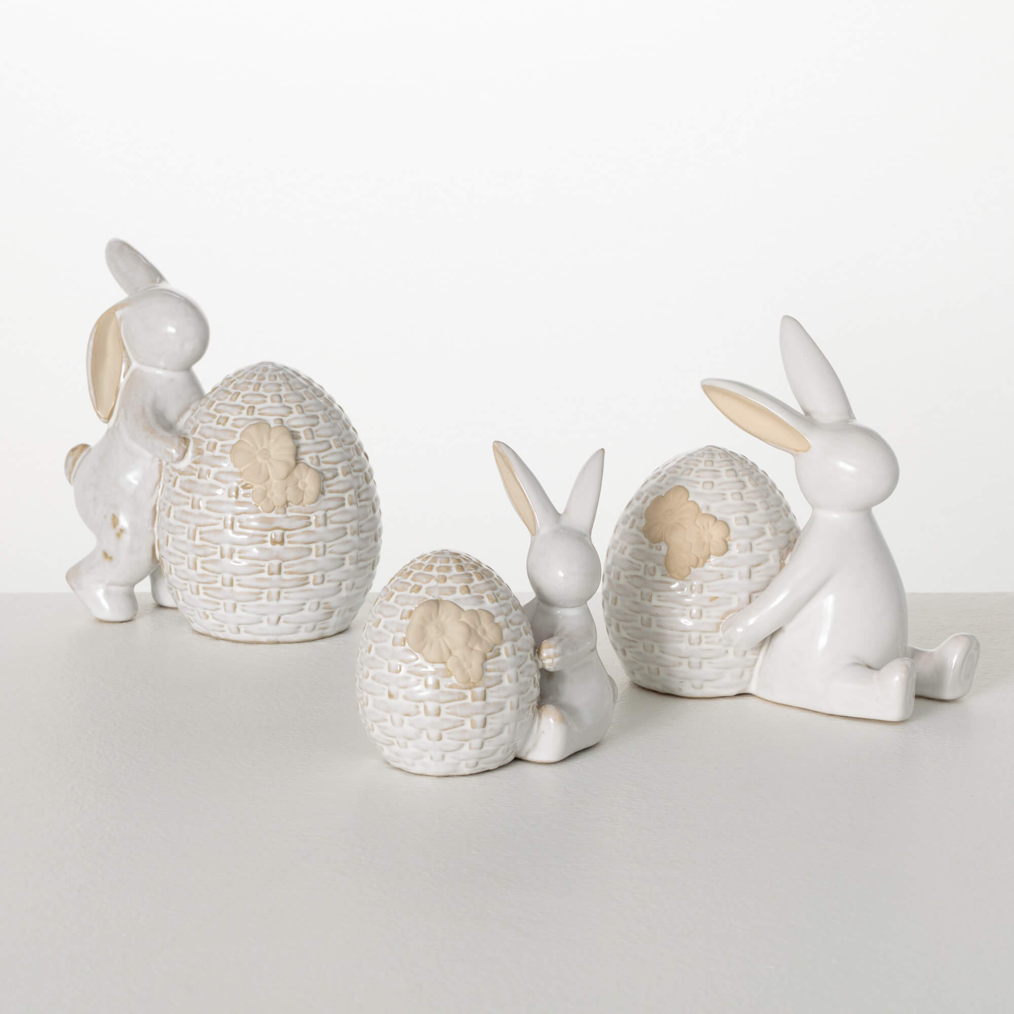 BUNNY AND EGG FIGURE Set 3
