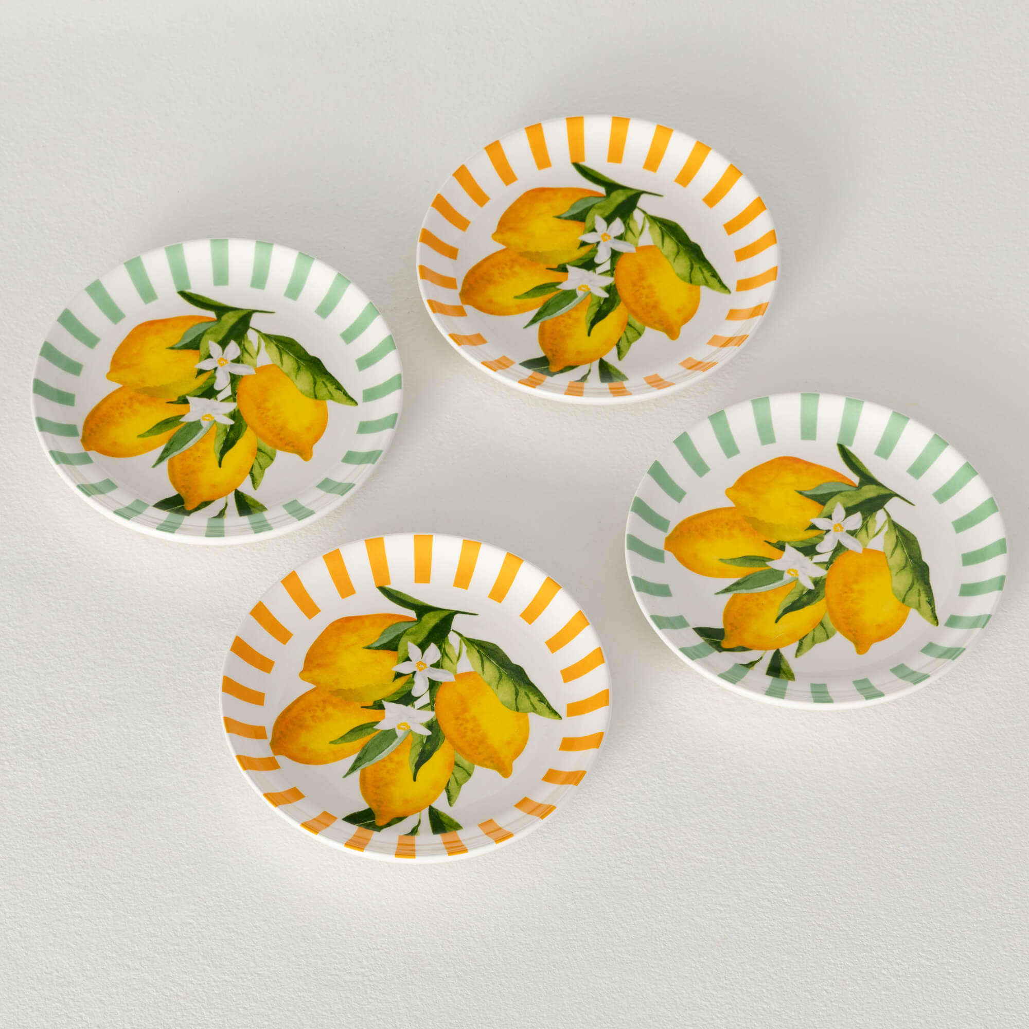 LEMON PLATE Set 4