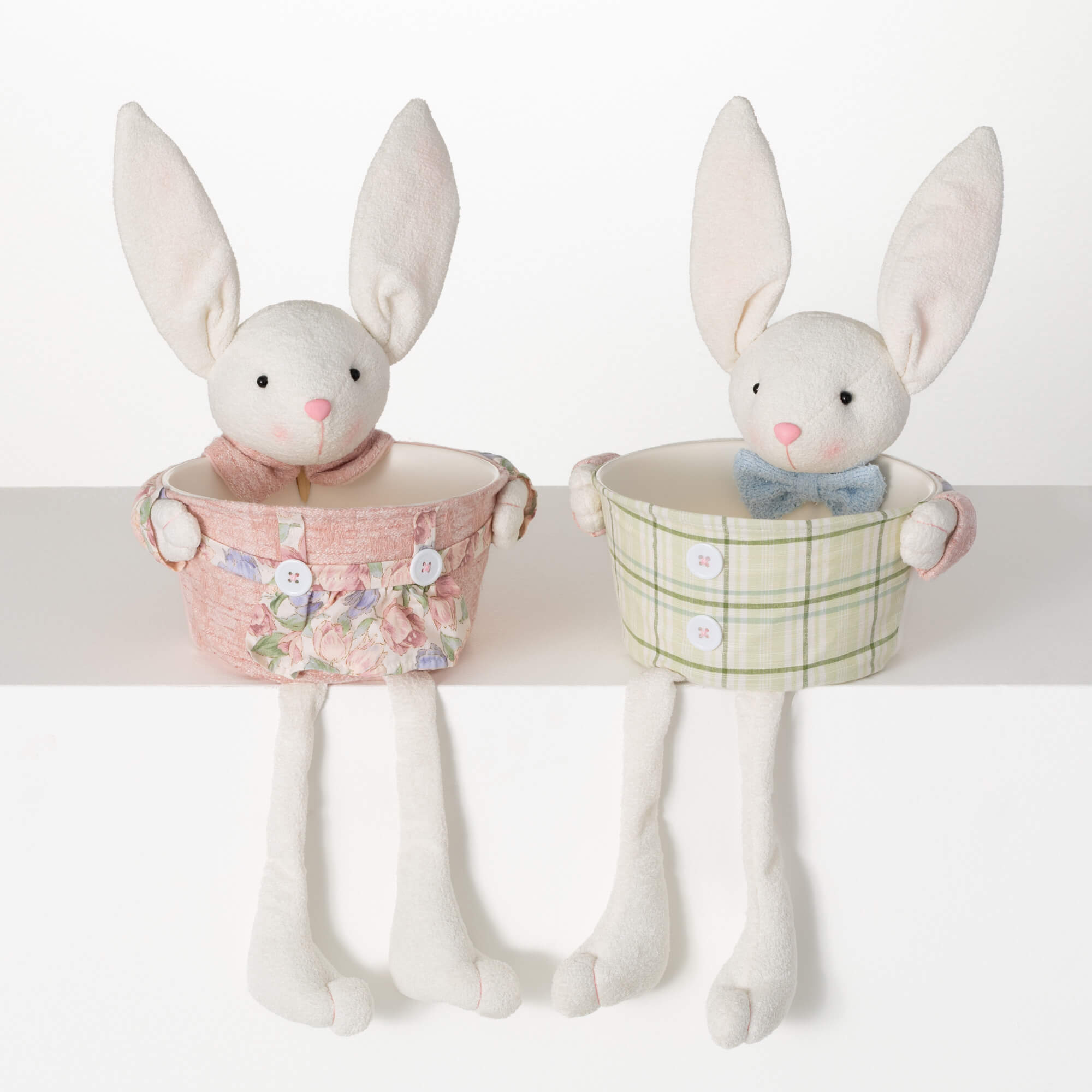 BUNNY W  BASKET Set 2