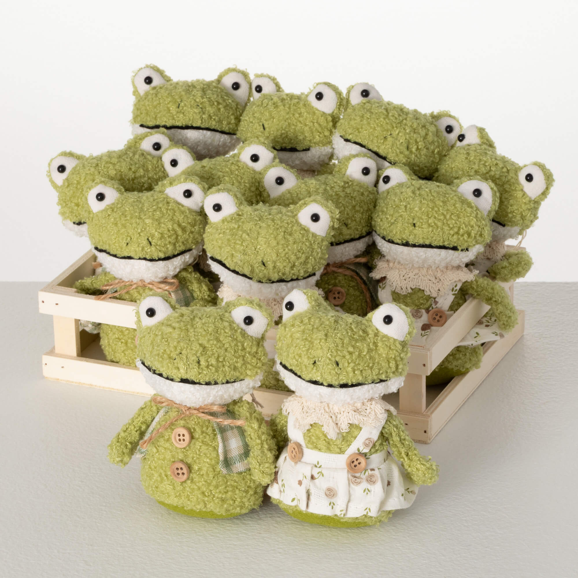 FROG ORNAMENT Set 12