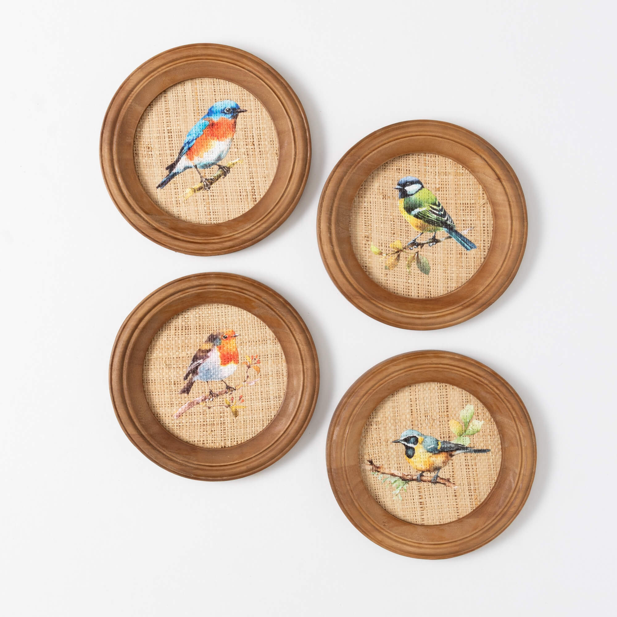 BIRD WALL DECOR Set 4