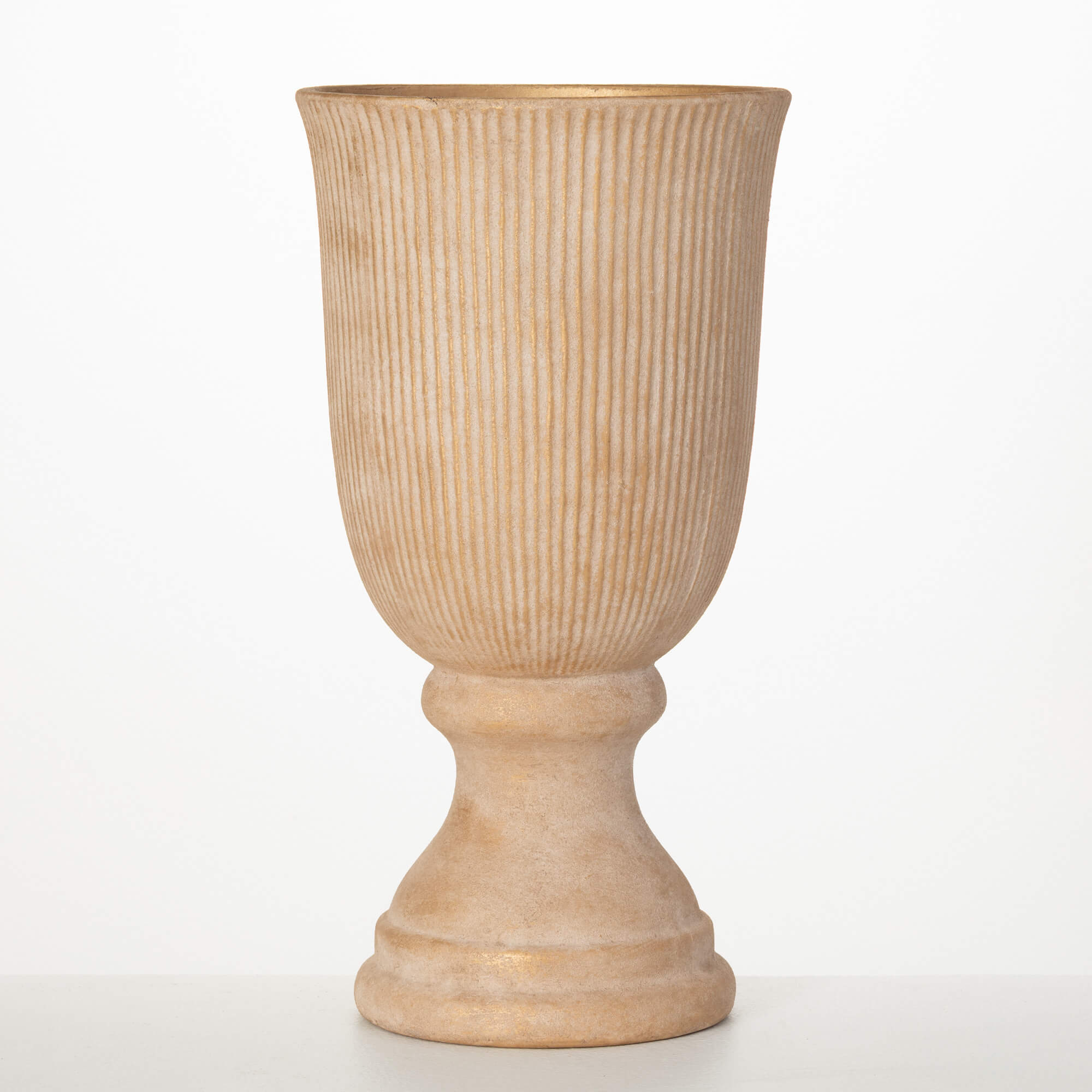 RIBBED URN