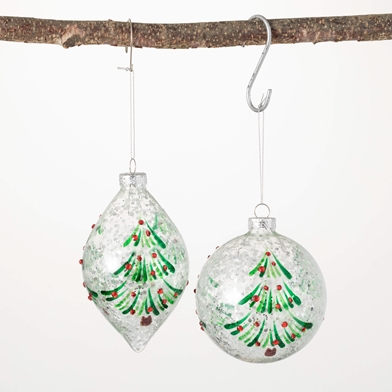 EVERGREEN ORNAMENT SET