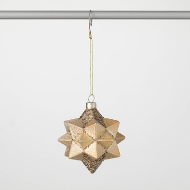 MULTIPOINT GOLD STAR ORNAMENT