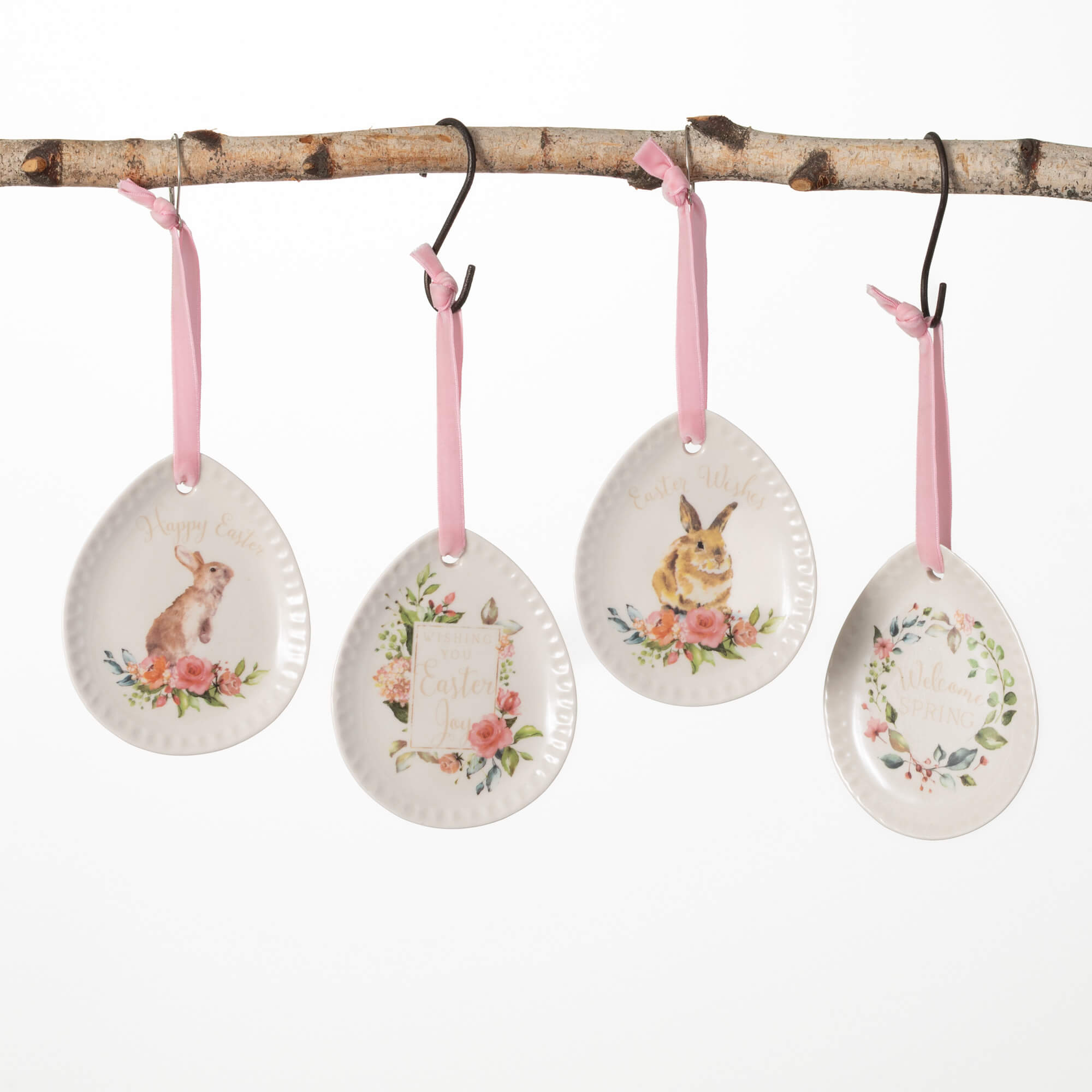 BUNNY EGG ORNAMENT Set 4
