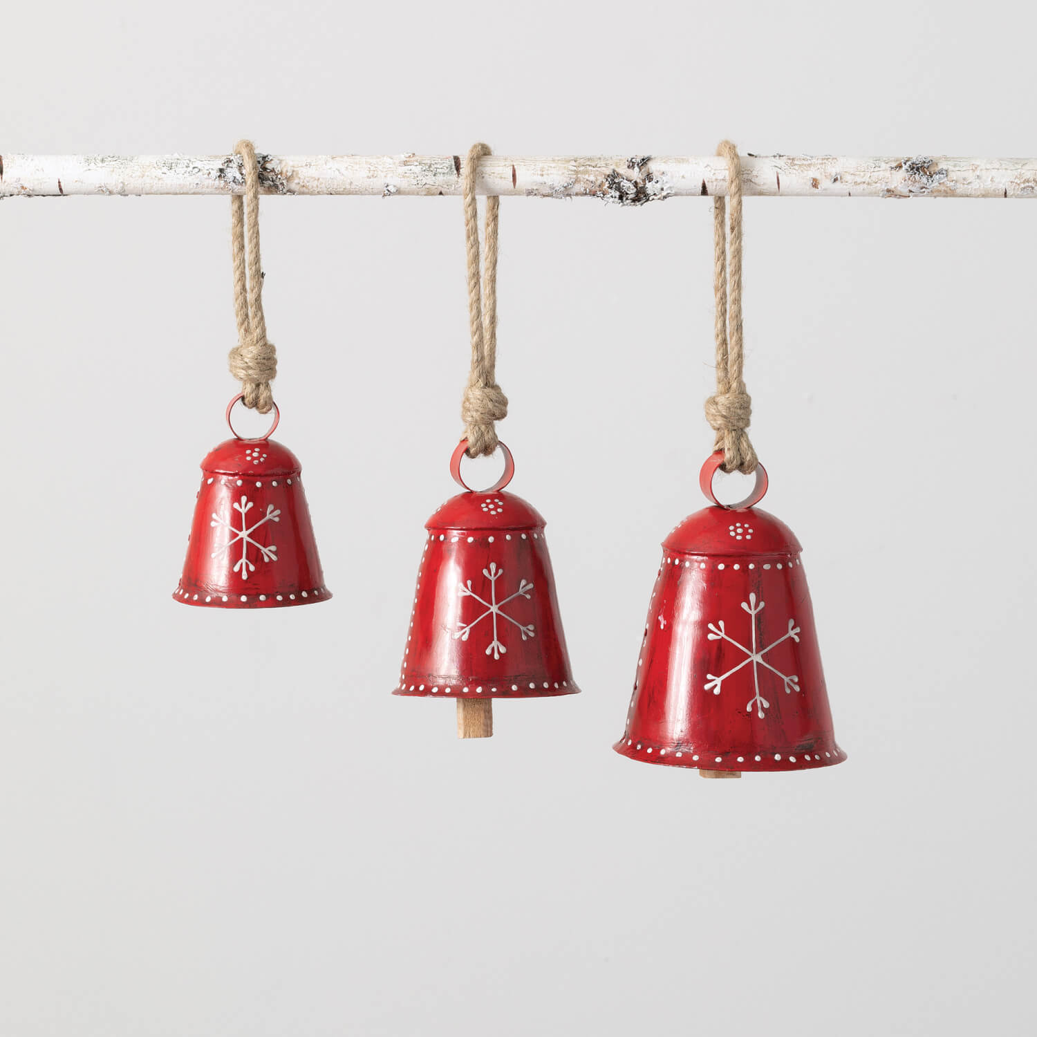 Wholesale Bell Ornament, Ornaments Red Metal   Sullivans