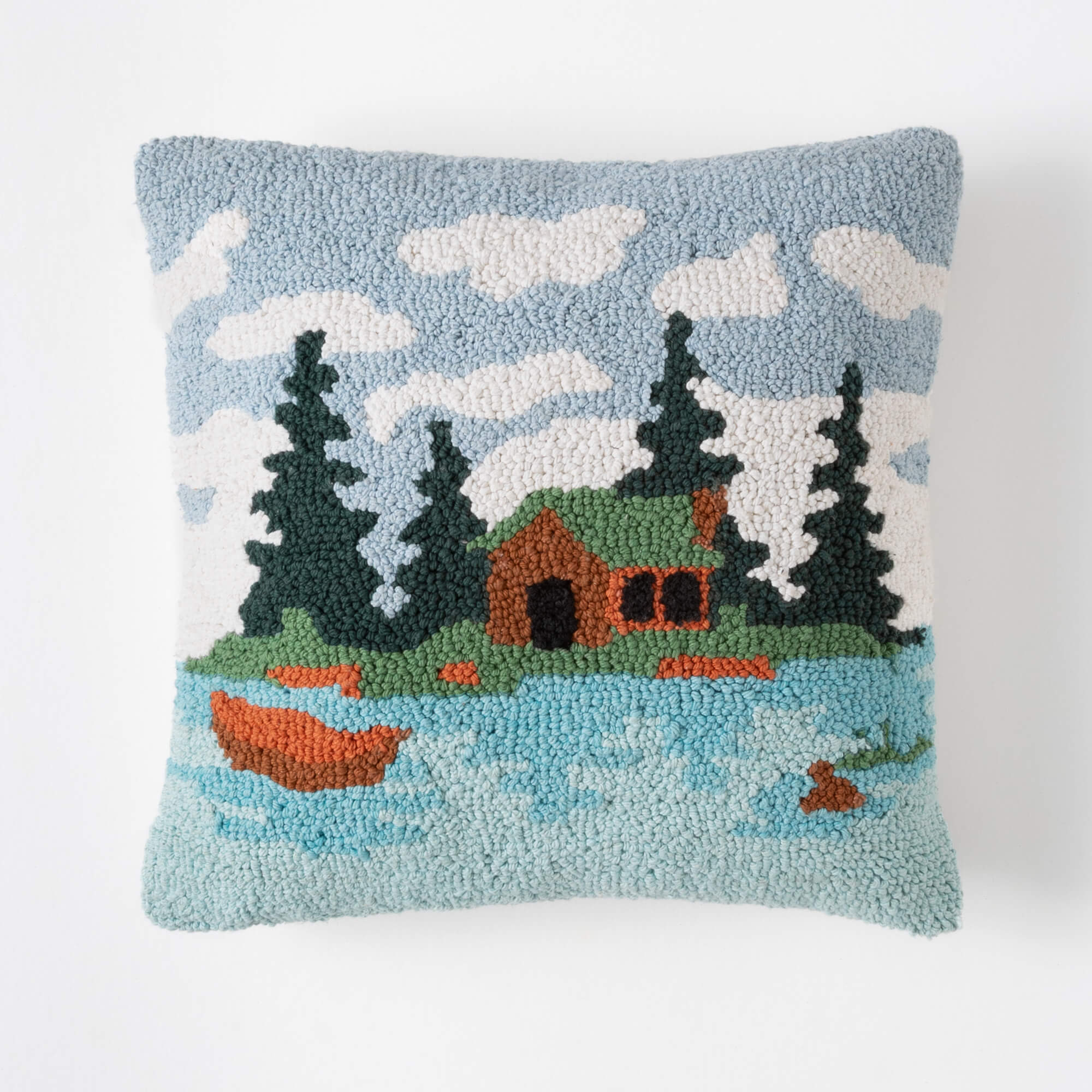 HOOK RUG PILLOW