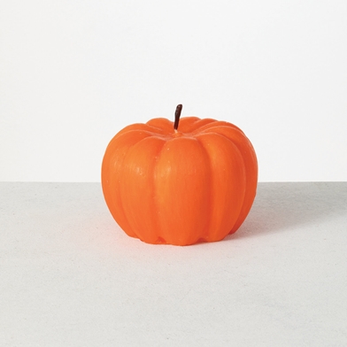 ORANGE PUMPKIN CANDLE