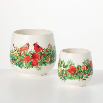 CARDINAL CONTAINER SET OF 2