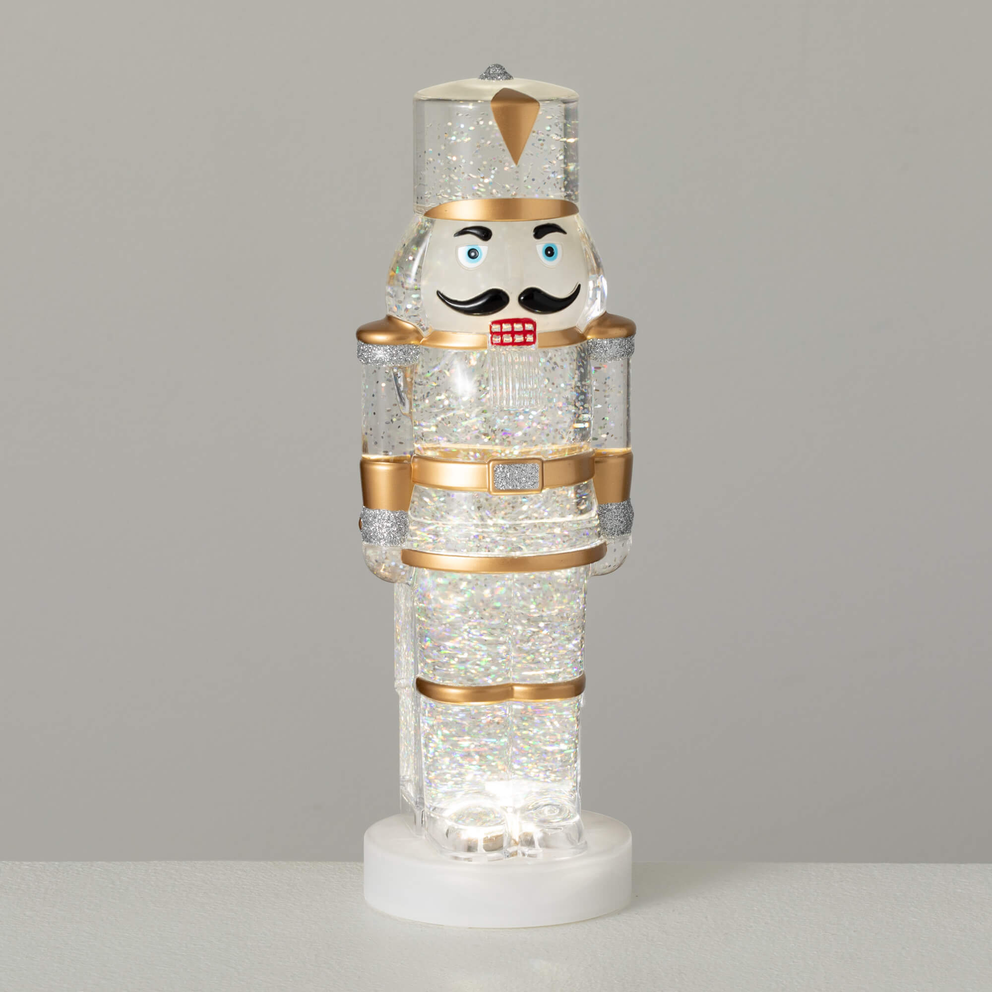 LED NUTCRACKER SHIMMER FIGURE