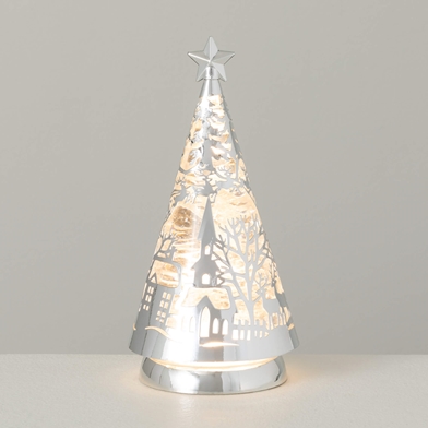 LED VILLAGE SHIMMER TREE LIGHT