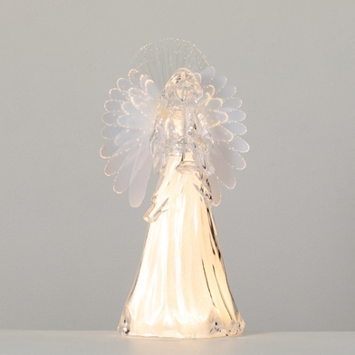 LIGHTED ANGEL FIGURINE