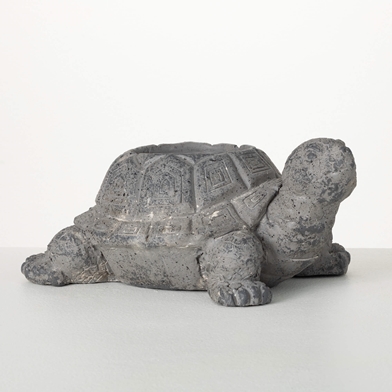 CHARCOAL TORTOISE PLANTER