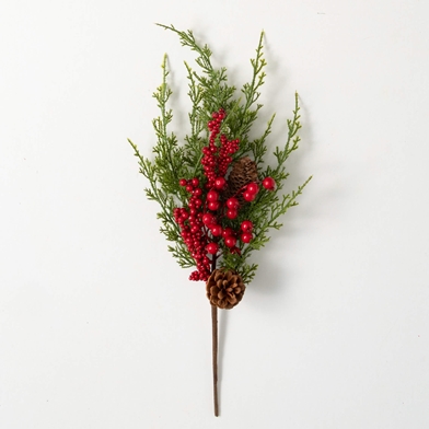 Worth Imports 6-Pack Red Berry Spray Christmas Tree Pick in the Christmas  Picks department at