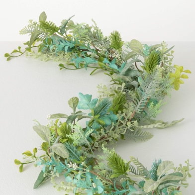 MIXED BOTANICAL ACCENT GARLAND