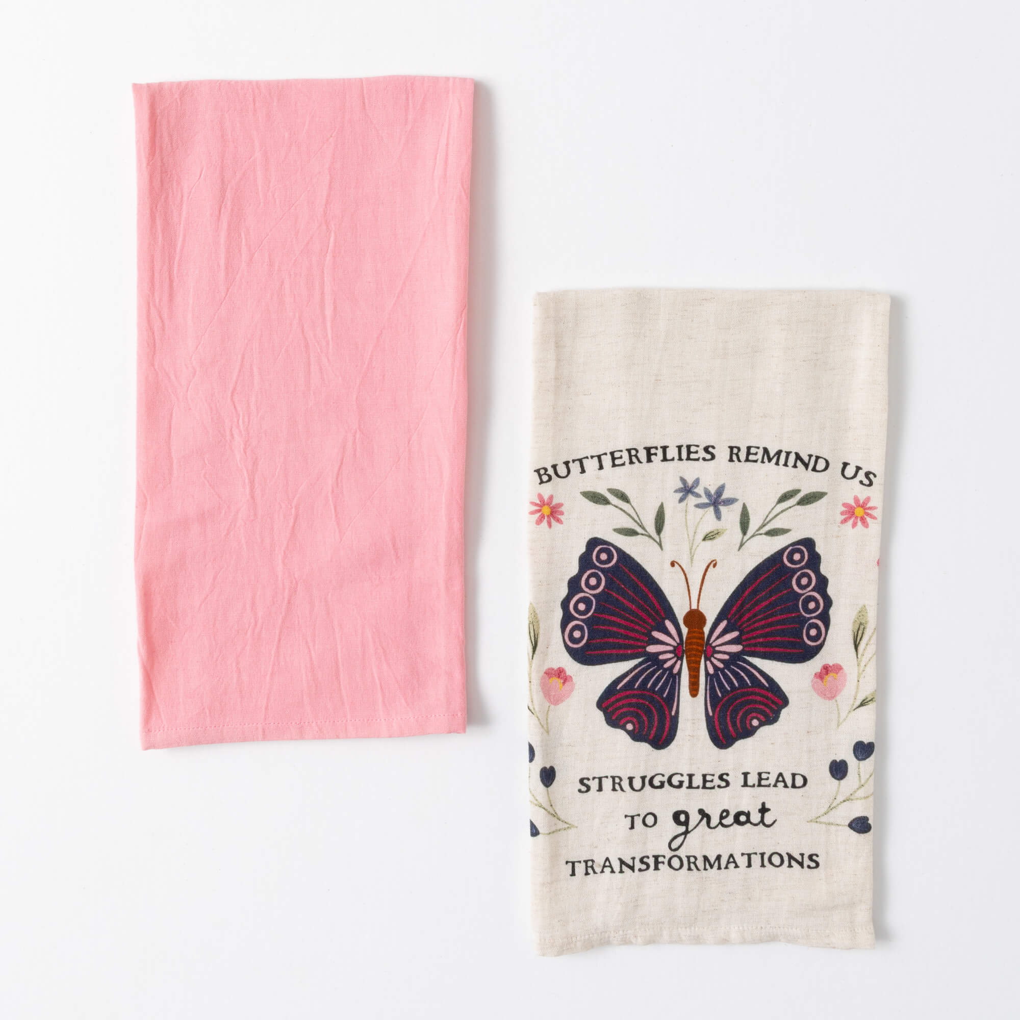 BUTTERFLY TEA TOWEL Set 2