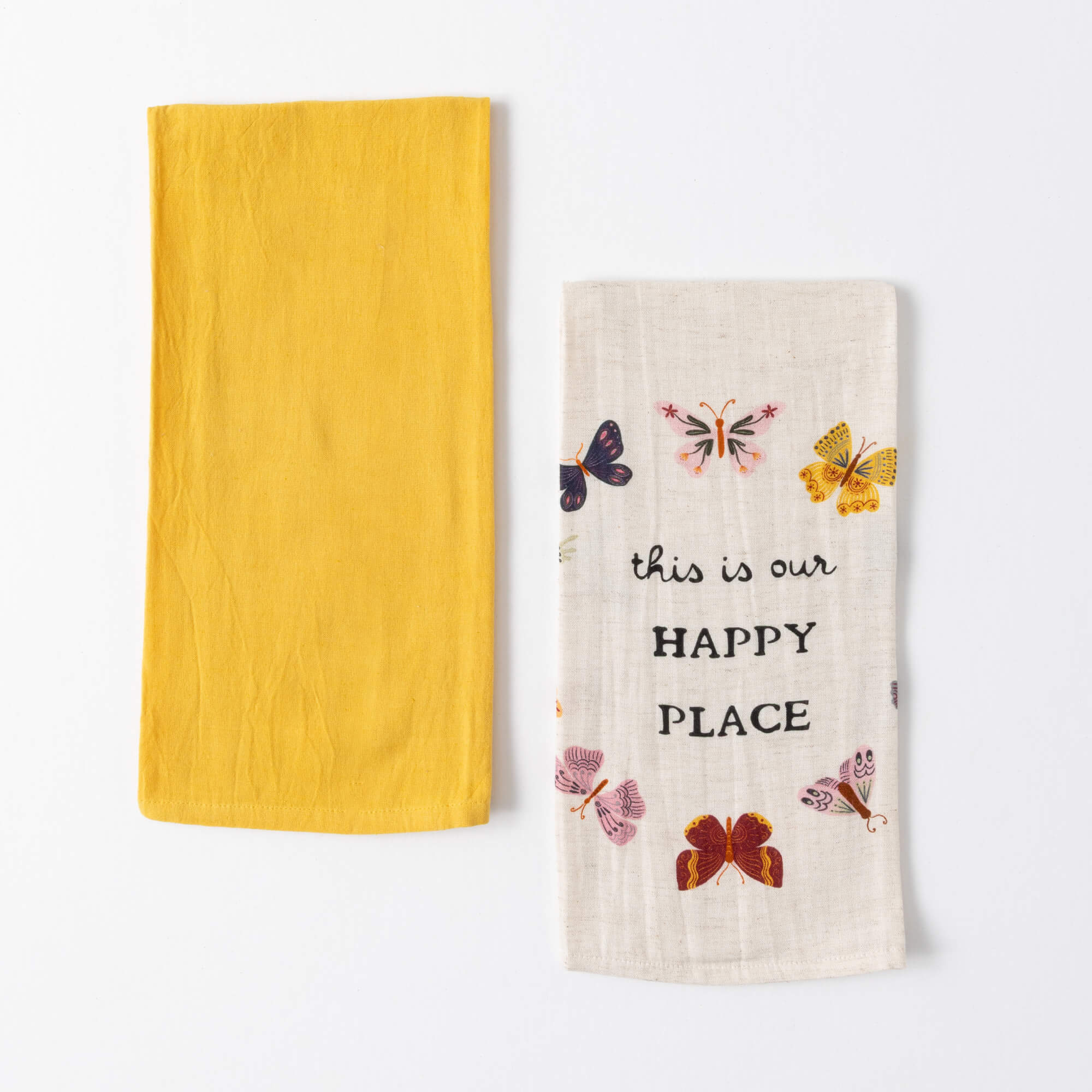 BUTTERFLY TEA TOWEL Set 2