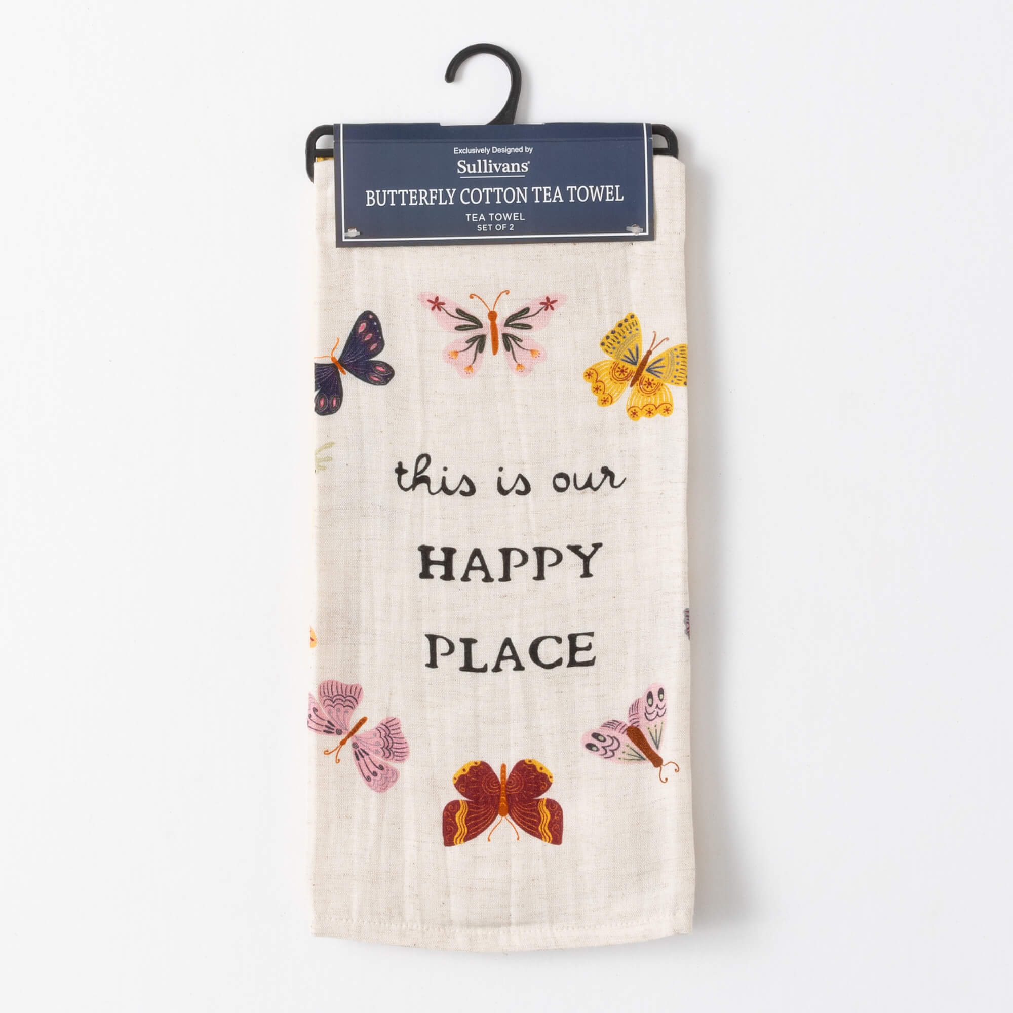 BUTTERFLY TEA TOWEL Set 2