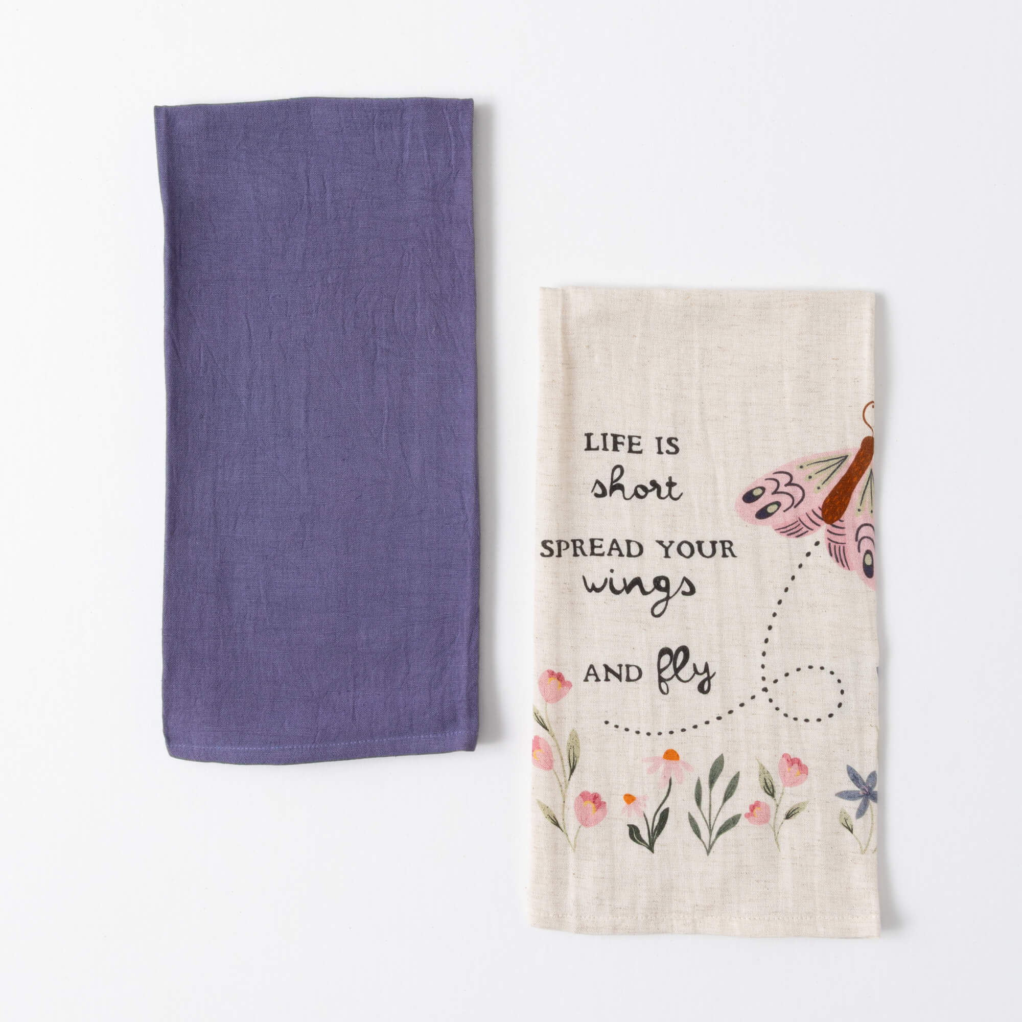 BUTTERFLY TEA TOWEL Set 2