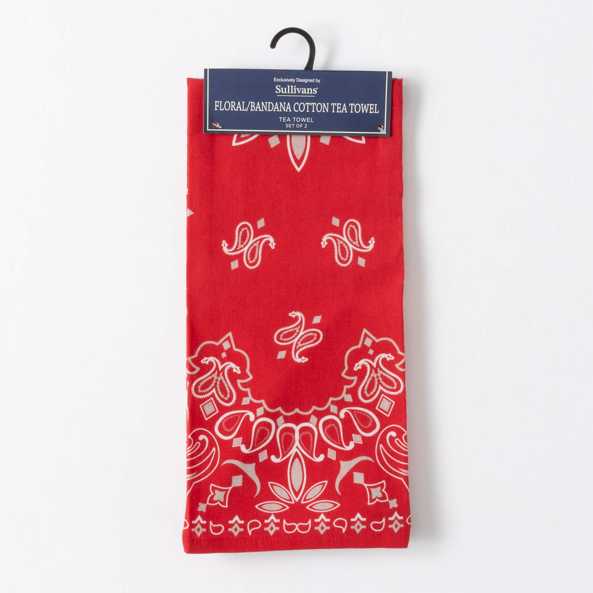 FLORAL BANDANA TEA TOWEL Set 2