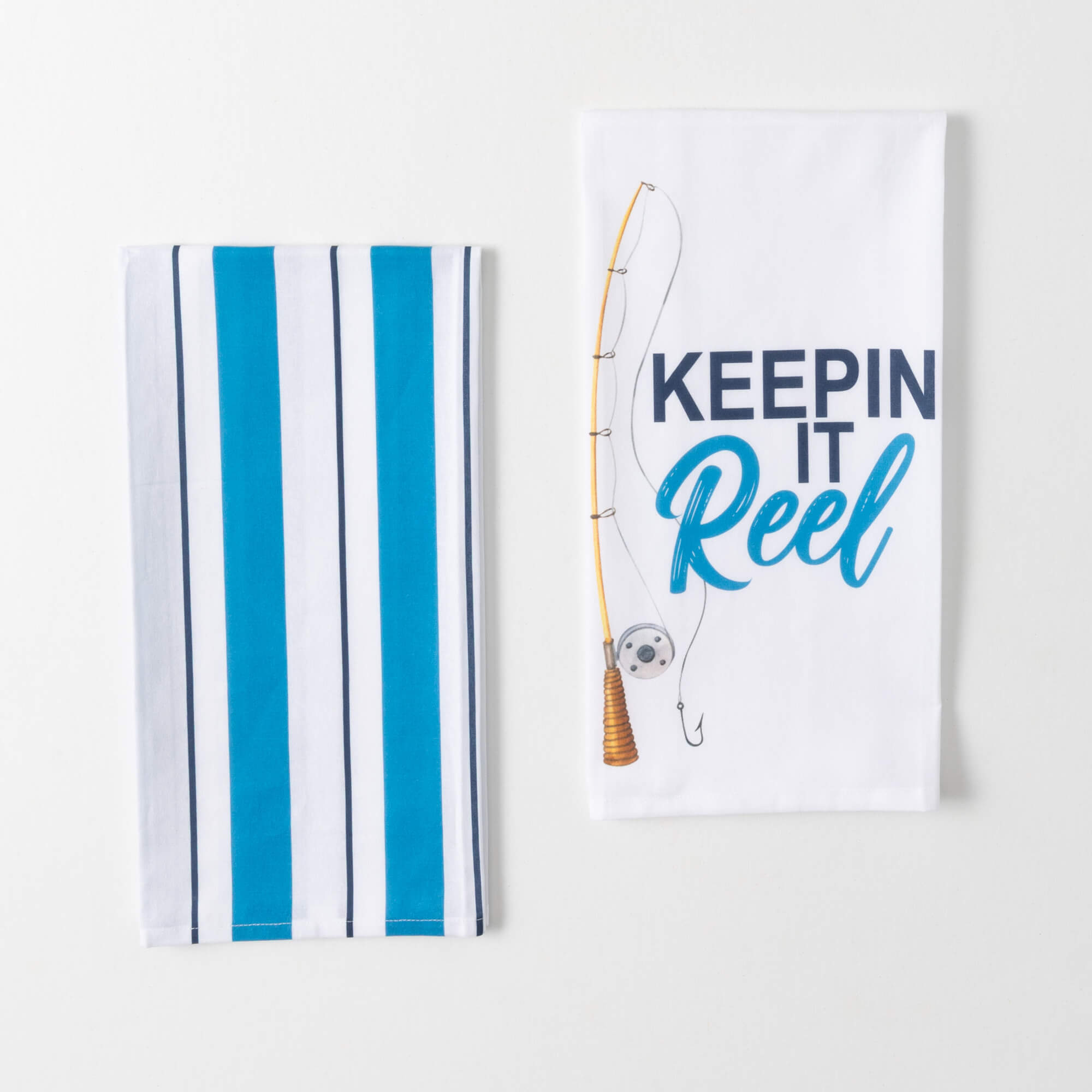KEEPIN IT REEL TEA TOWL Set 2