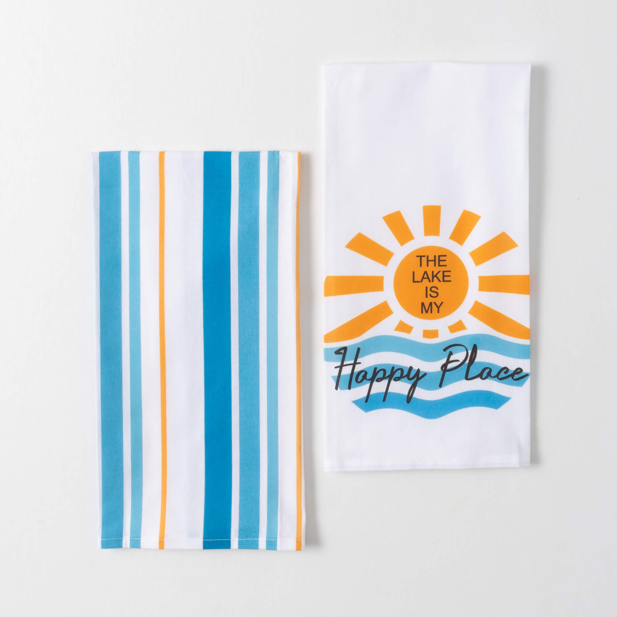 HAPPY PLACE TEA TOWL Set 2