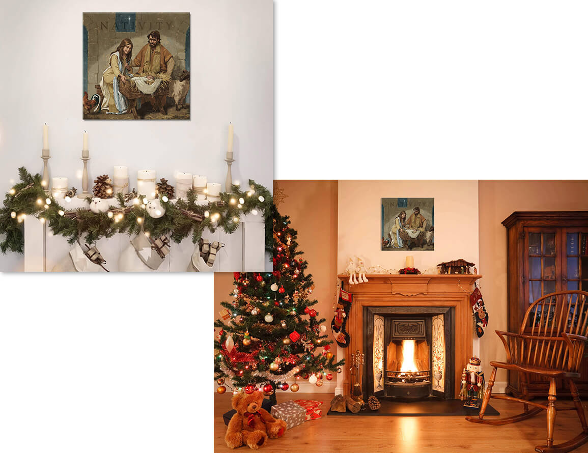 Darren Gygi Nativity Collage