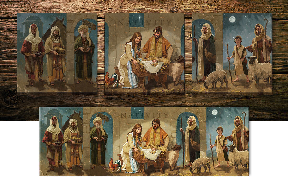 Darrin Gygi Nativity Wall Art